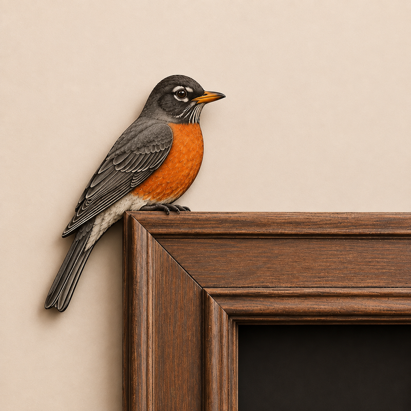 BirdsHaven – Woodland Birds Door Topper