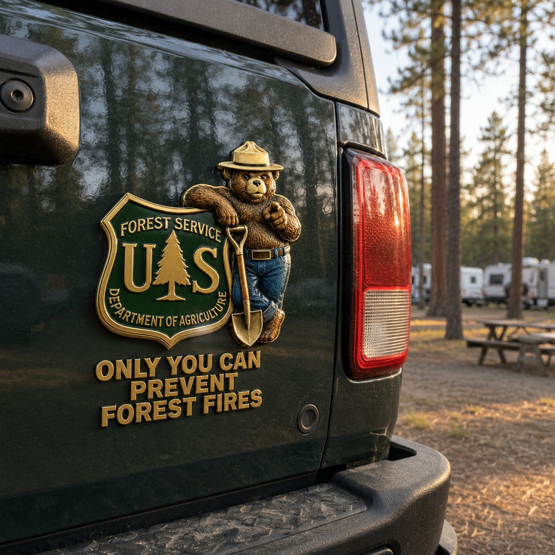 WildHonor  – Wildfire Prevention Metal Emblem