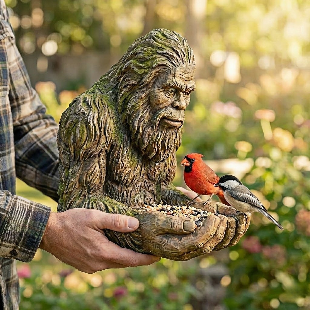 LAST DAY 50% off- -Bigfoot Bird Feeder