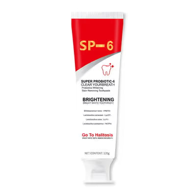 BrightBiome – Probiotic Whitening Toothpaste