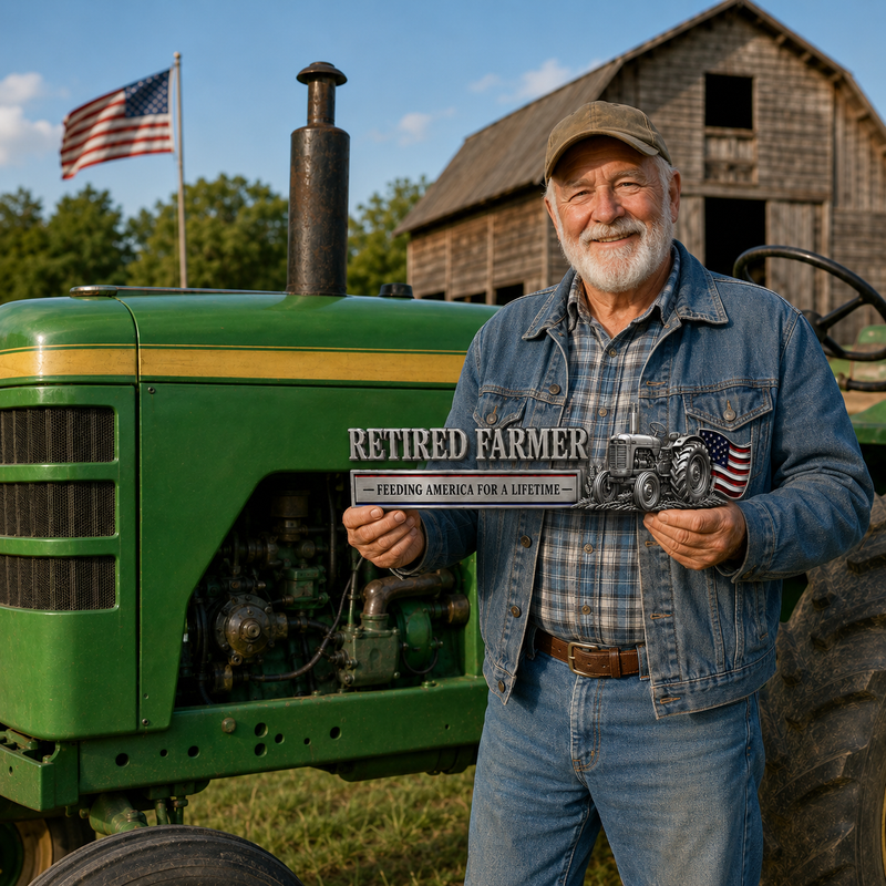 HonorFields – American Farmer Tribute Vehicle Badge