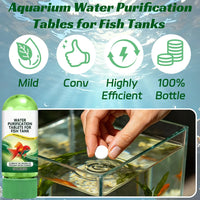 CrystalClarity – Aquarium Water Purification Tablets