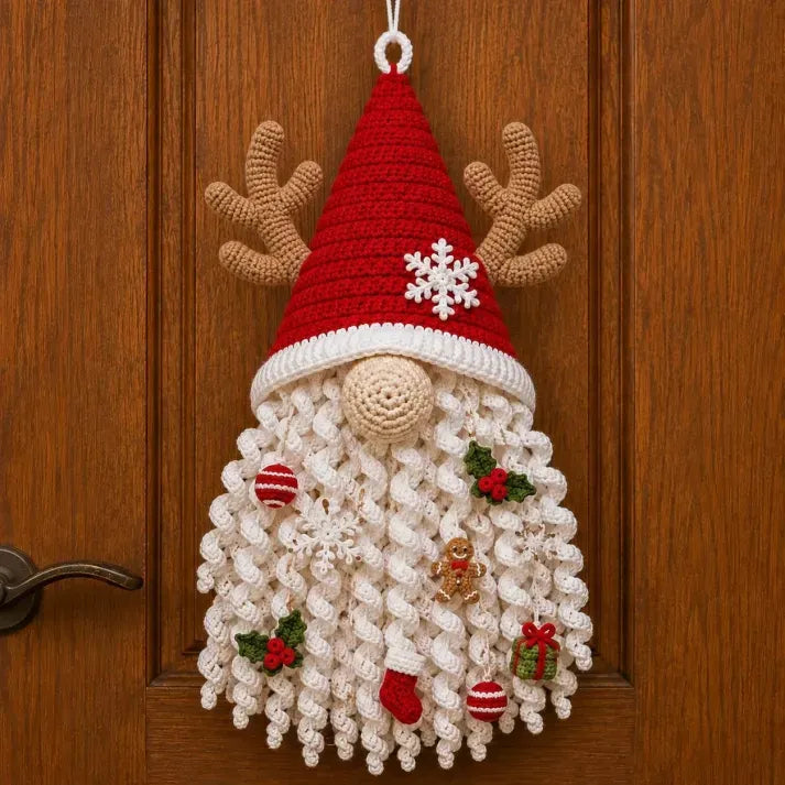CraftBloom – Seasonal 3D Crochet Door Hanger Kit