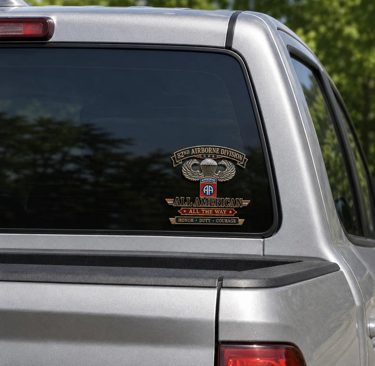 ValorMark – 82nd Airborne Memorial Car Emblem