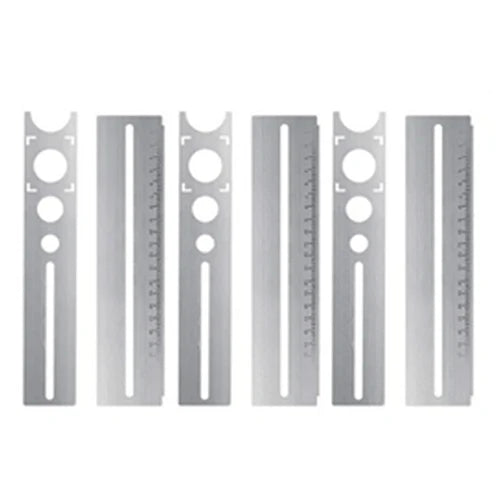 TileCraft – Stainless Steel Hole Marking Ruler