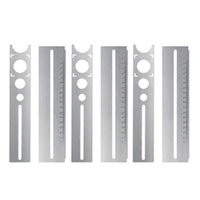 TileCraft – Stainless Steel Hole Marking Ruler