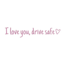 HeartSignal – I Love You Drive Safely Sticker Set