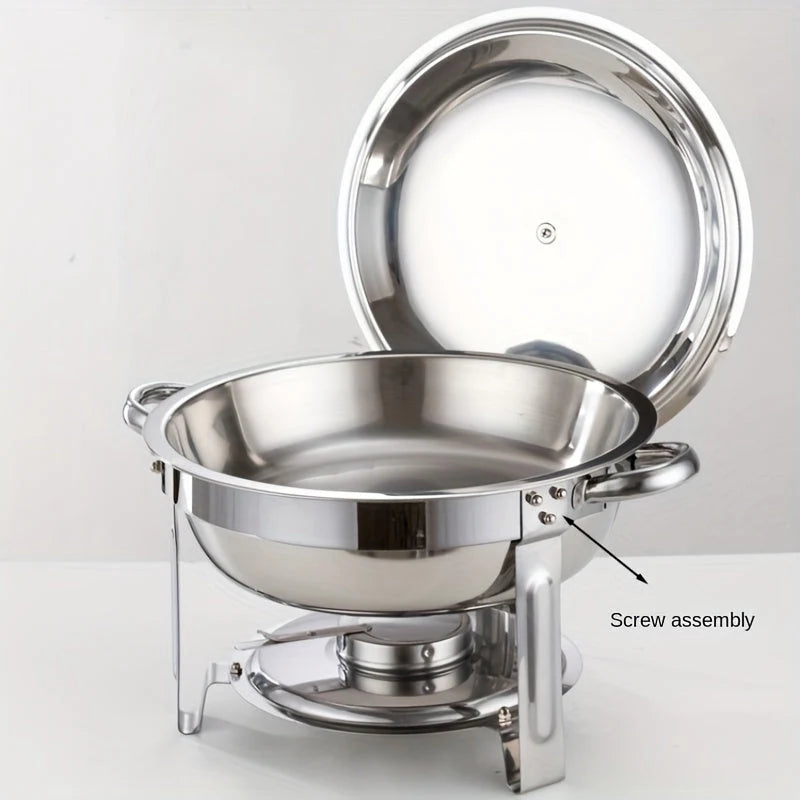 FeastGlow – Stainless Steel Chafing Dish Buffet Set