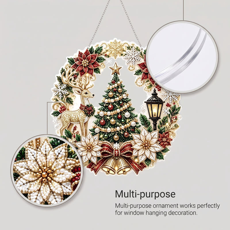 MerryLuxe – Christmas Diamond Painting Hanging Ornament