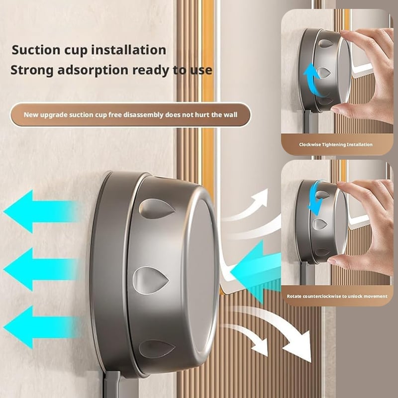 BathHaven – Triangle Suction Organizer