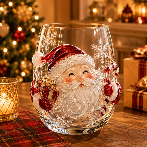 CrystalFest – Luxury 3D Christmas Glass Art Cup