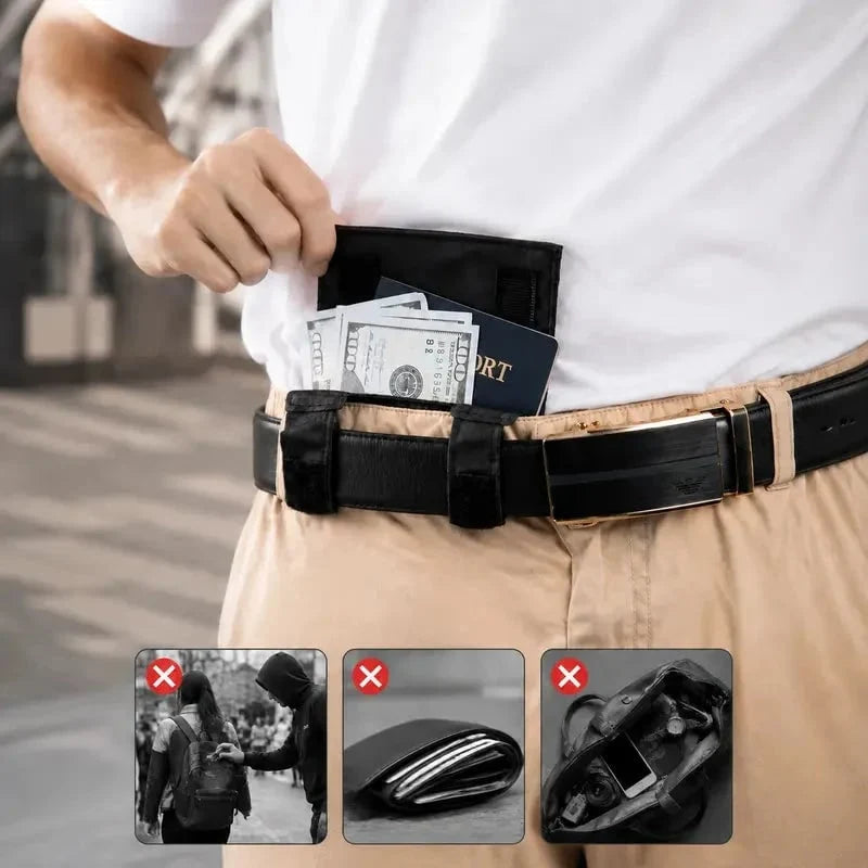 TravelShield – Discreet Anti-Theft Belt Pouch