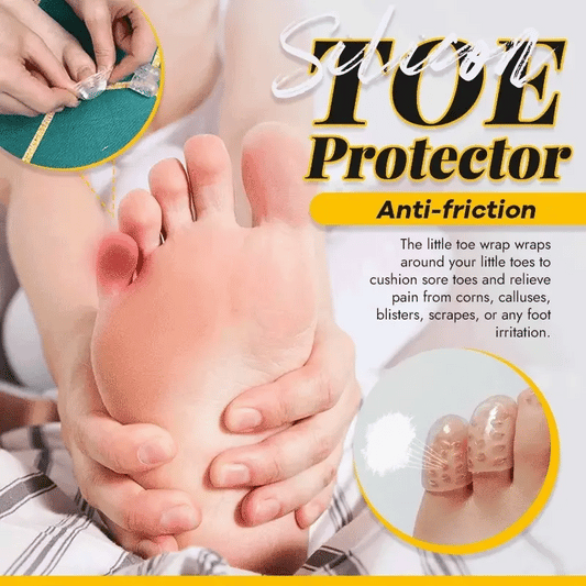 ToeEase – Soft Silicone Anti-Friction Toe Protector