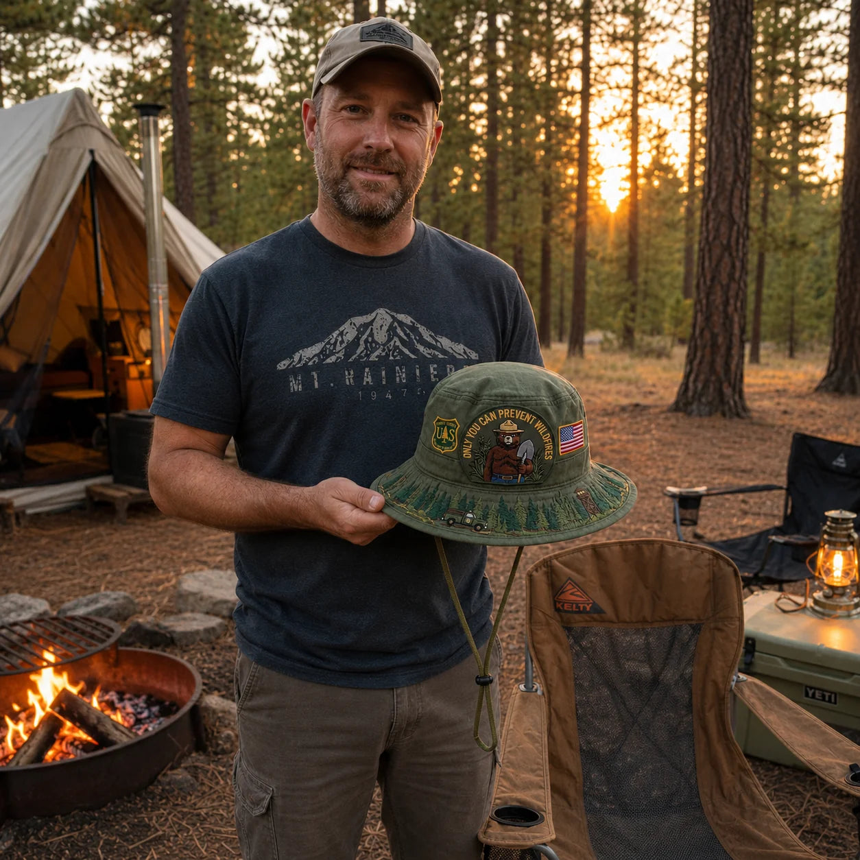 ForestGuard – Outdoor Wildfire Protection Boonie Hat