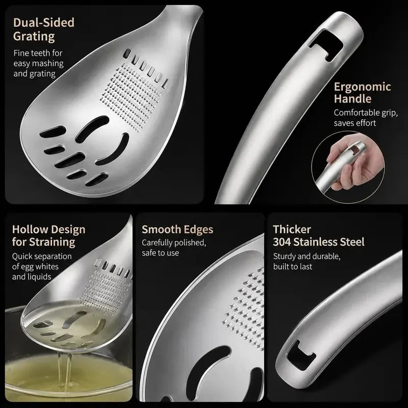 MashMate – 5-in-1 Stainless Steel Cooking Spoon