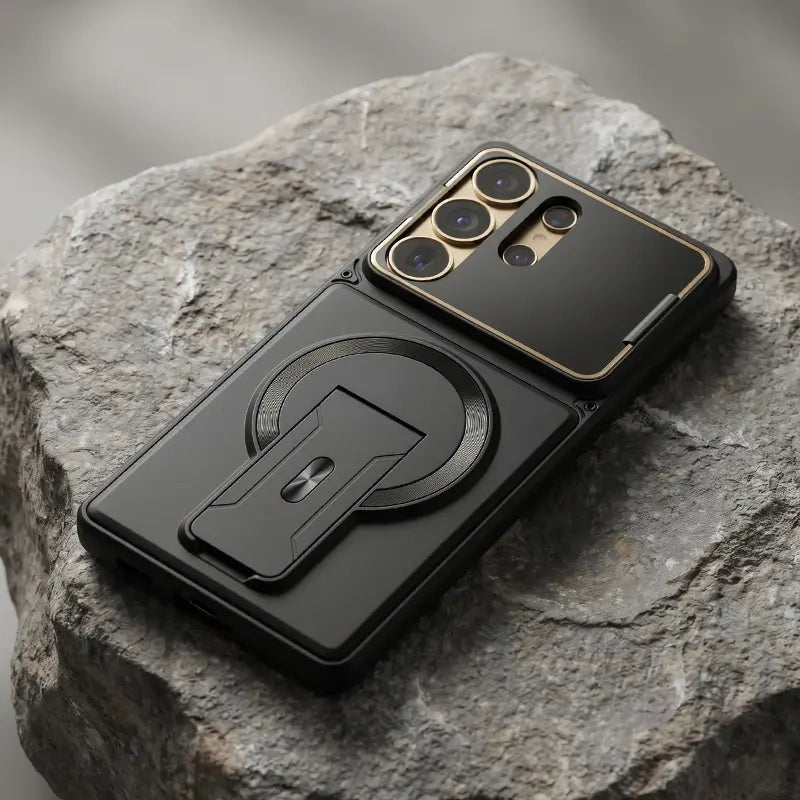 MagVault – Premium Magnetic Stand Phone Case