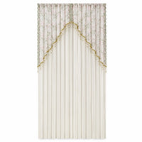 Bloomveil – Floral Embroidery Door Curtain