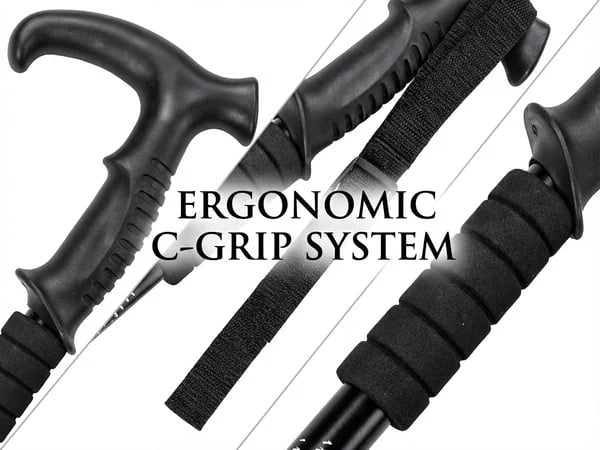 TrekMaster – Heavy-Duty All Terrain Walking Cane