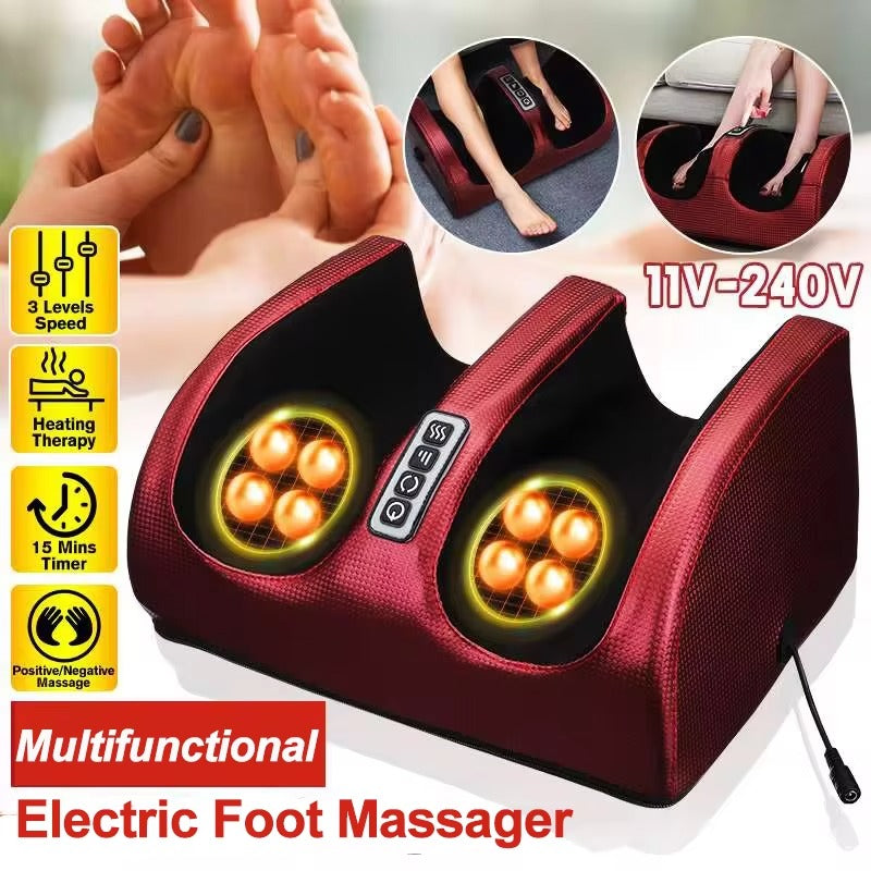 Infrared Heating Foot/leg Massager – Deep Kneading Electric Relaxation Therapy