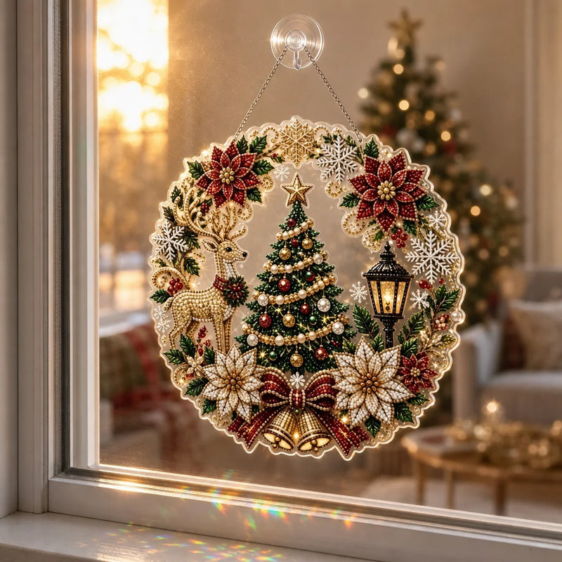 MerryLuxe – Christmas Diamond Painting Hanging Ornament