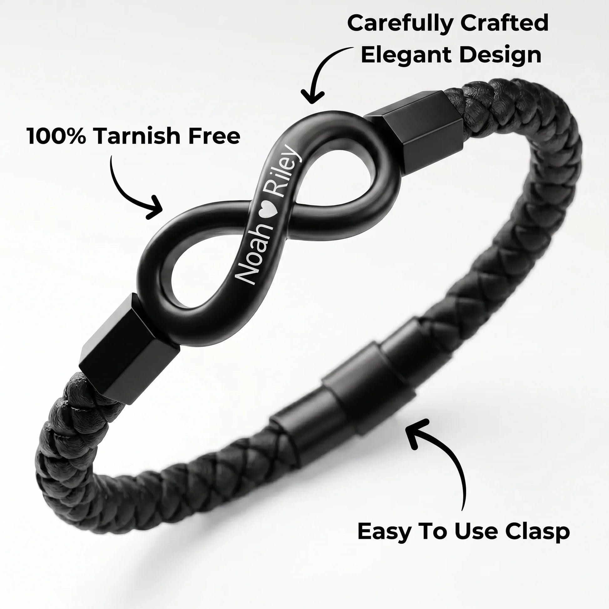 LoveBond – Personalized Couple Projection Bracelet