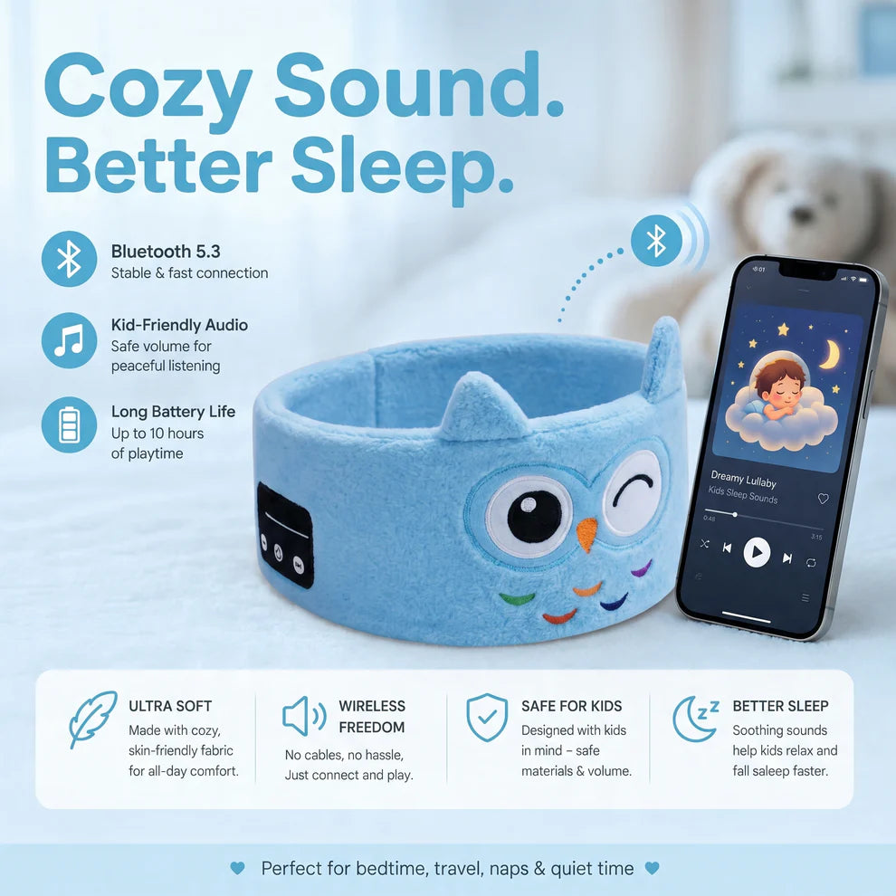DreamBuddy – Animal Plush Kids Headphones