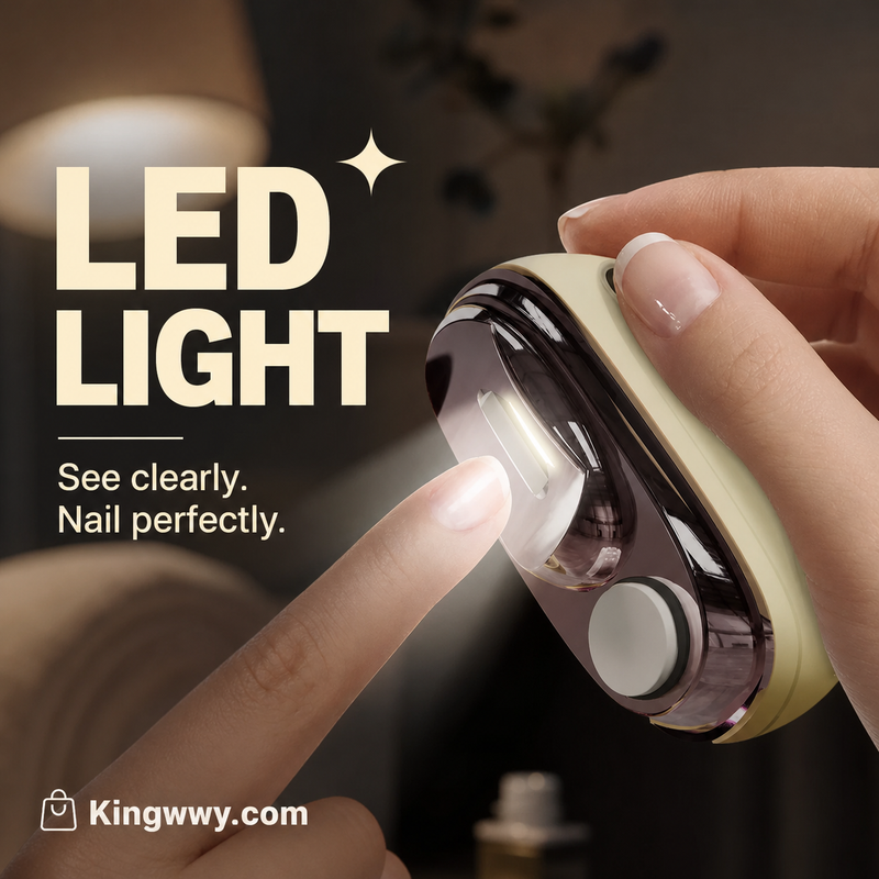 PureTrim – Smart Electric Nail Clipper & Polisher