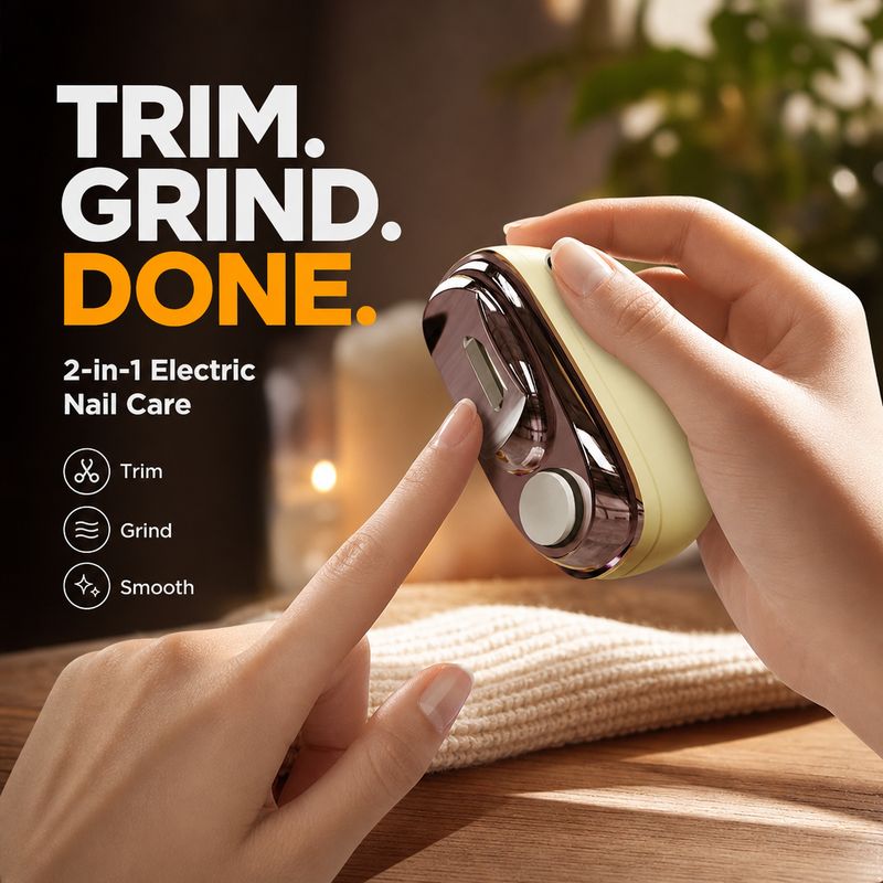 PureTrim – Smart Electric Nail Clipper & Polisher