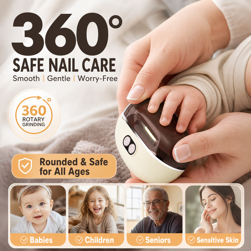 PureTrim – Smart Electric Nail Clipper & Polisher