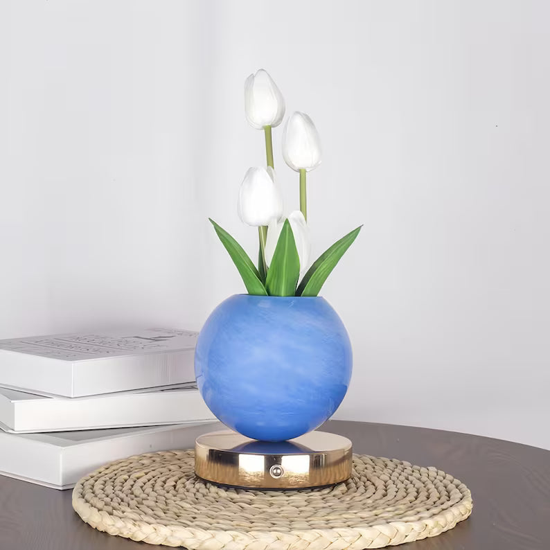TulipGlow – Dreamy Floral Table Lamp