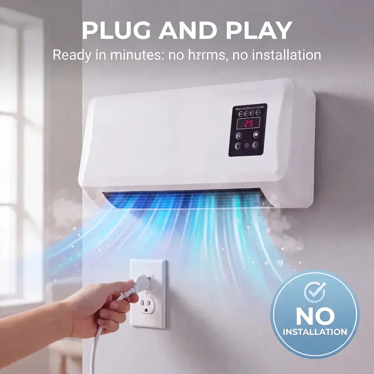 FrostFlow – Portable Compressor Air Conditioner