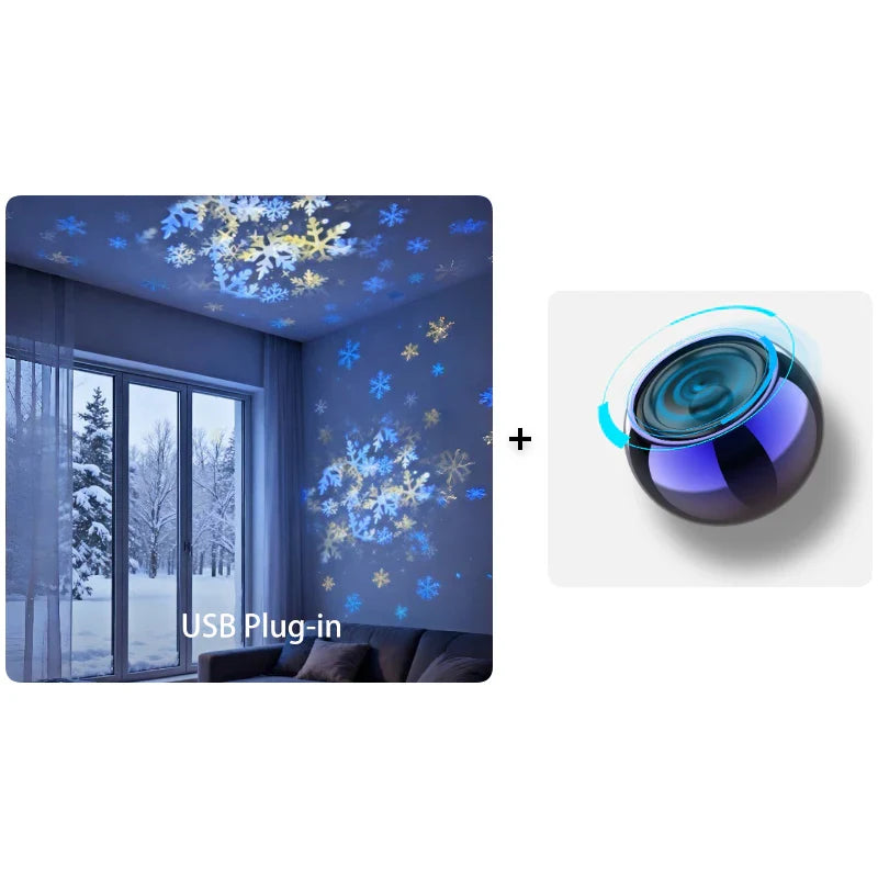OceanLume – Rotating LED Ocean Wave Projector