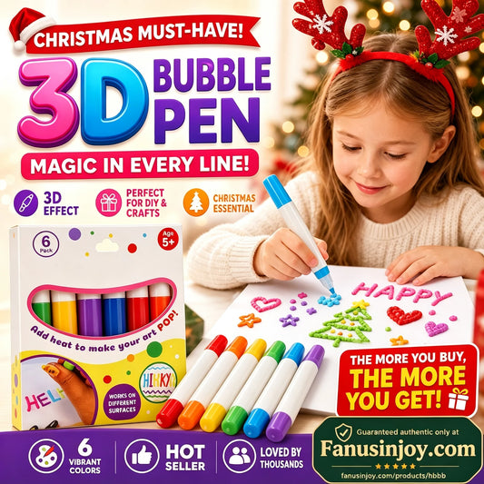 PuffyDraw – 3D Creative Drawing Pen Set