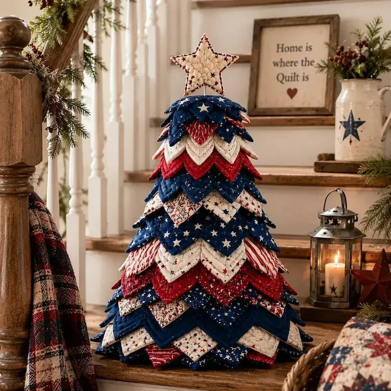 ChristmasStitch – Handmade Holiday Tree Quilt Kit