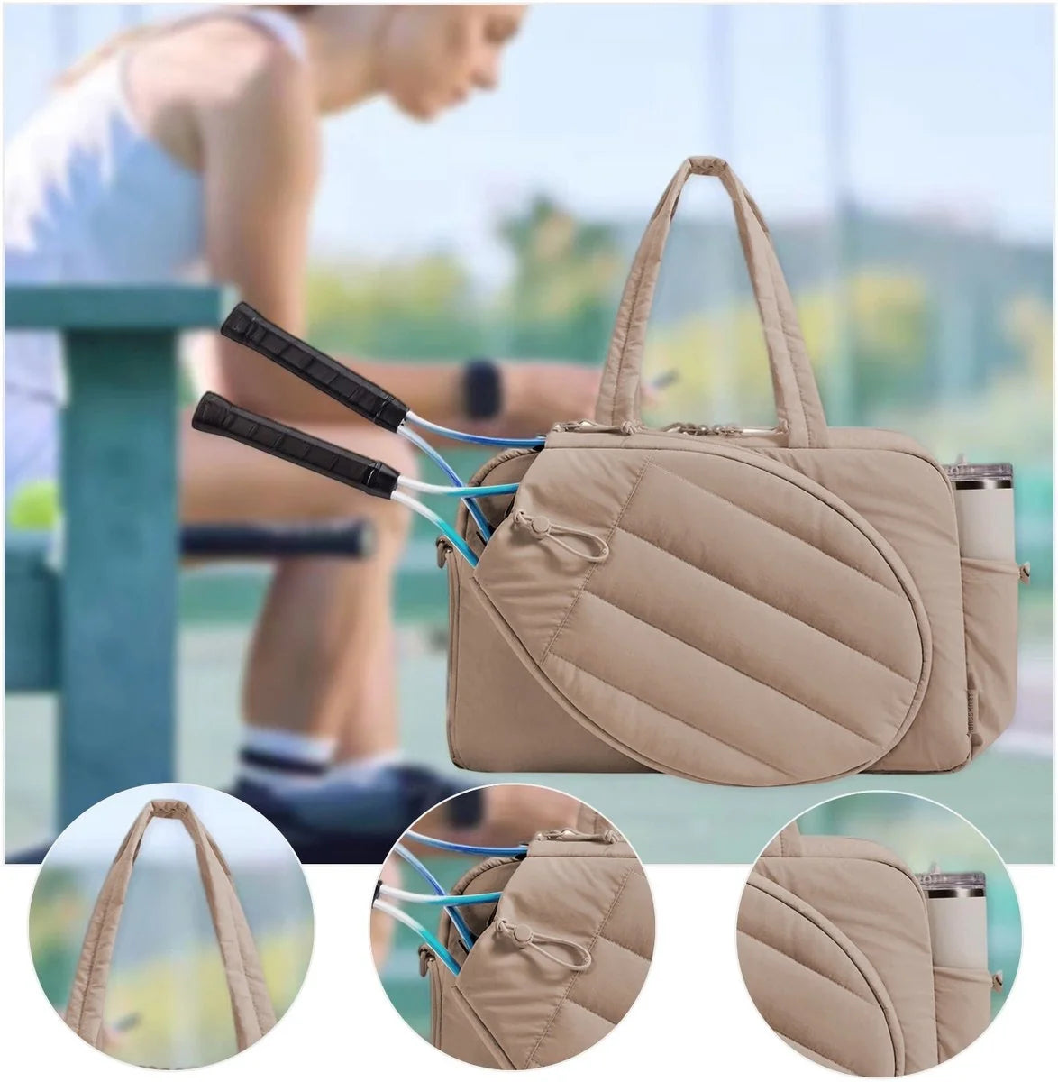 RacketVault – Multi-Compartment 42L Tennis & Padel Bag