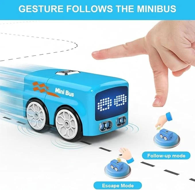 SmartCruise – Intelligent Gesture Control RC Bus with LED Expressions