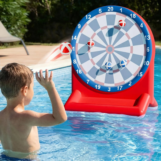 AquaDarts – Inflatable Pool Dart Game Set