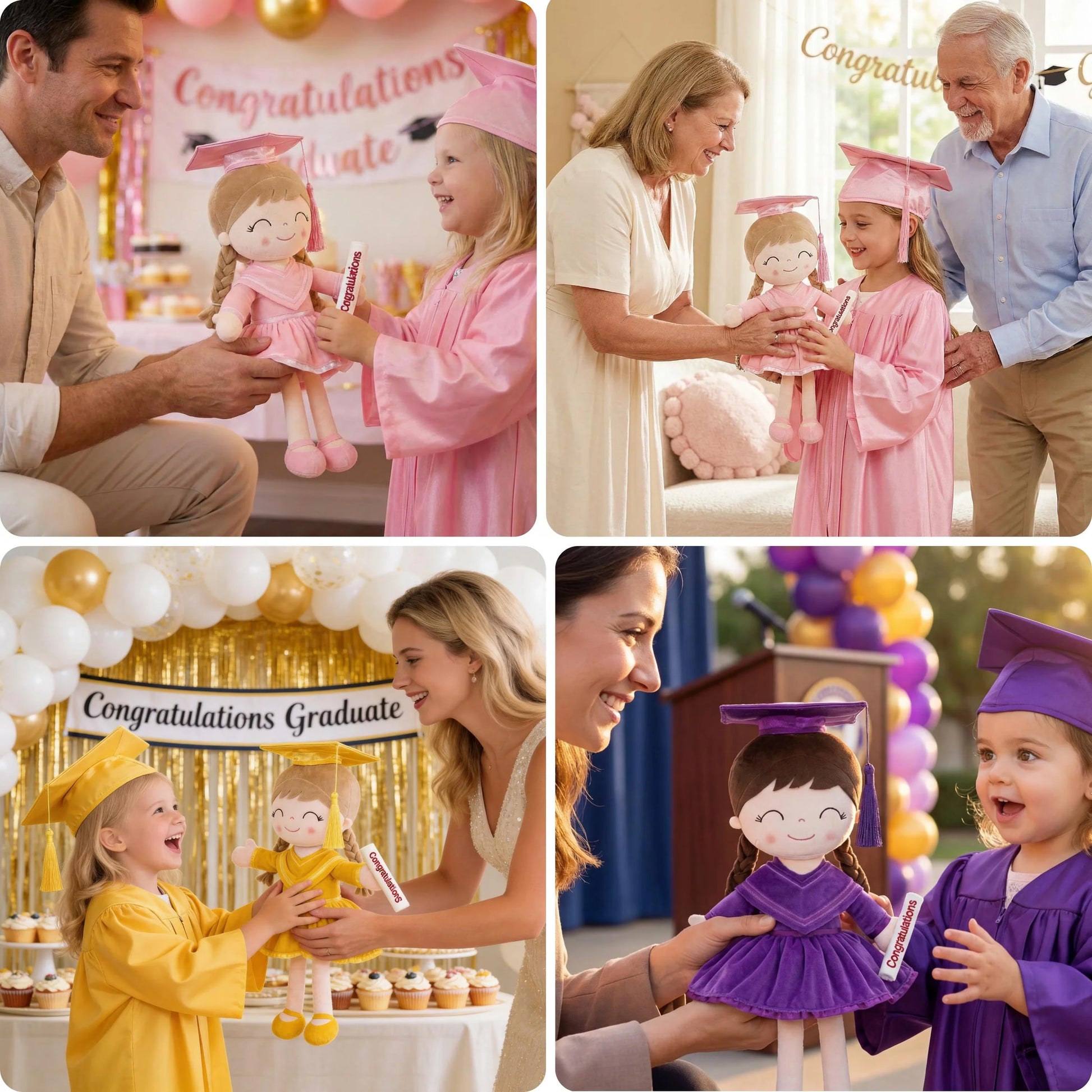 SnuggleGrad – Cute Graduation Plush Gift Set
