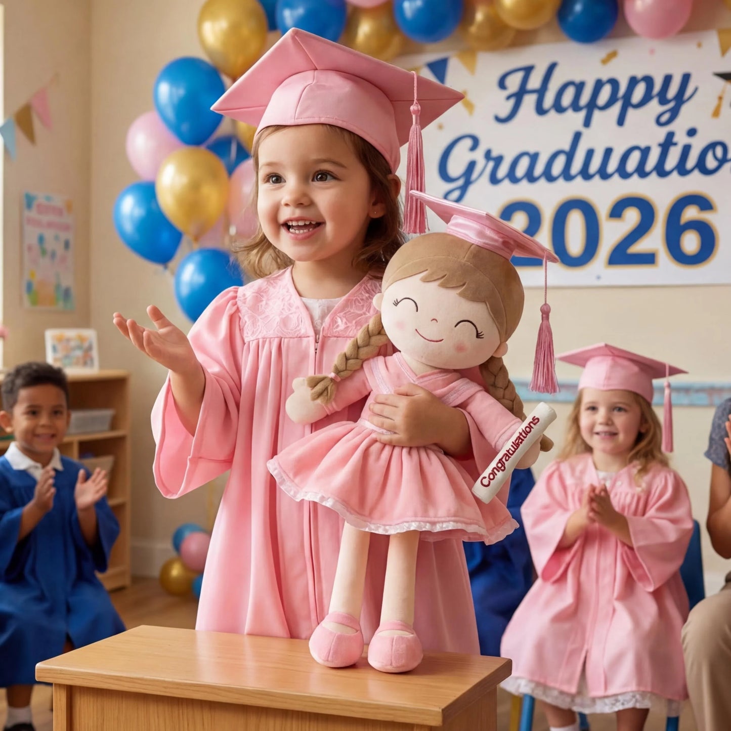 SnuggleGrad – Cute Graduation Plush Gift Set
