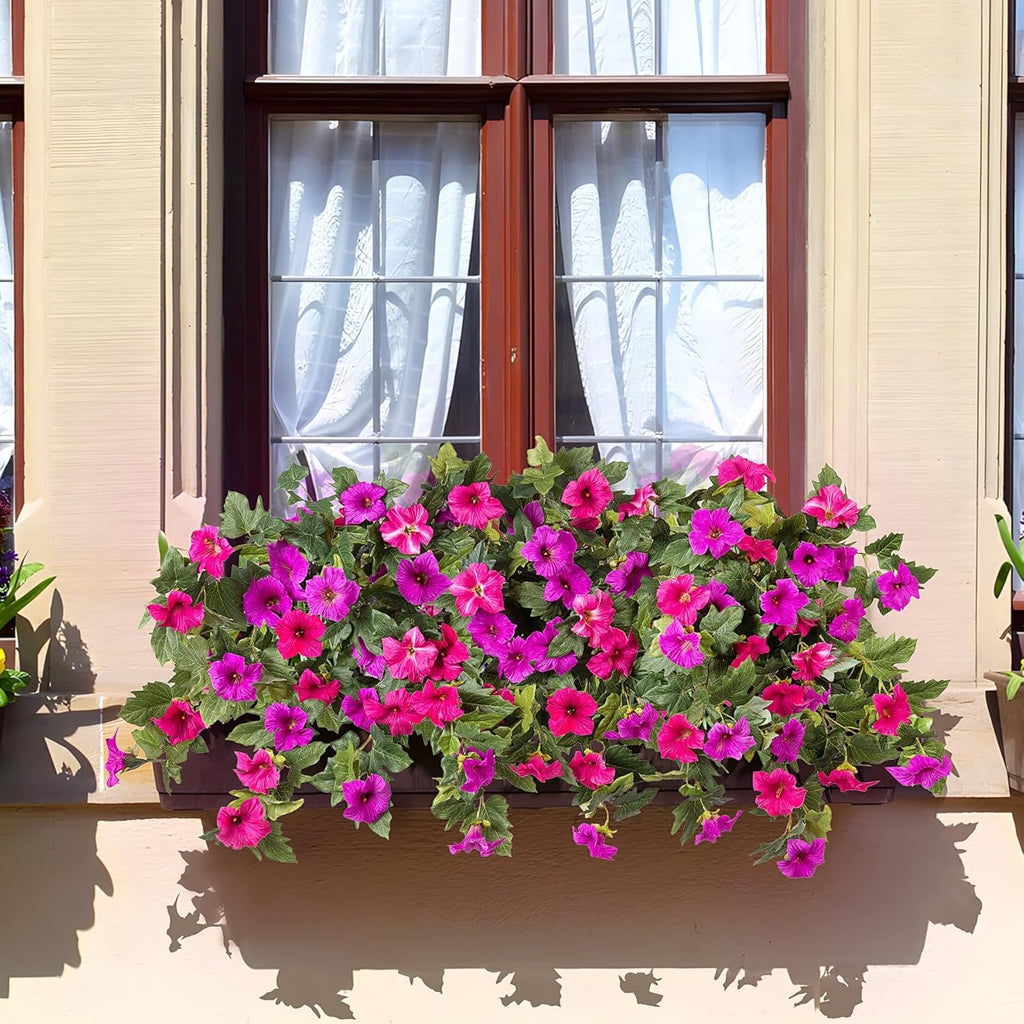 BloomCharm – UV-Resistant Artificial Petunia Bouquet