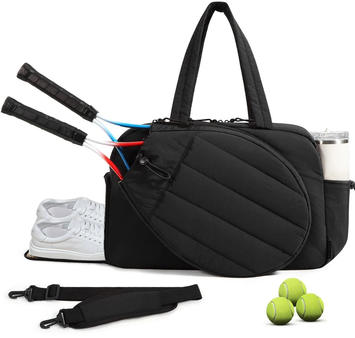 RacketVault – Multi-Compartment 42L Tennis & Padel Bag