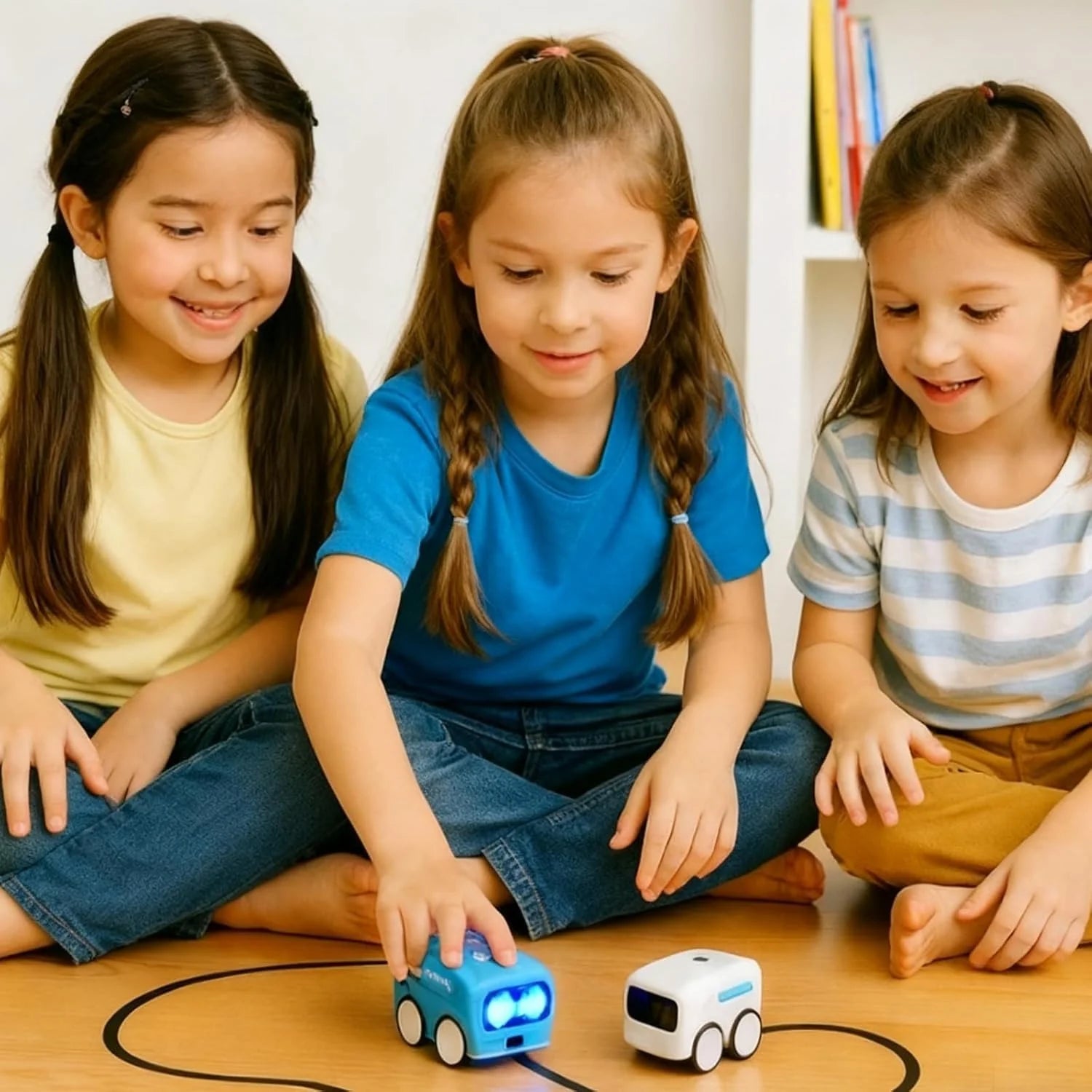 SmartCruise – Intelligent Gesture Control RC Bus with LED Expressions