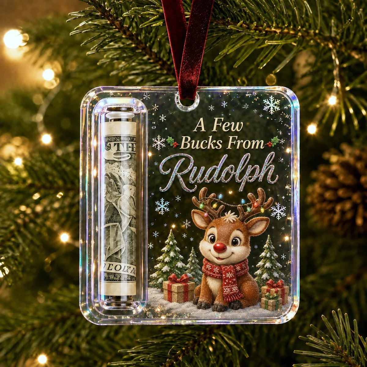 MerryMoney – Christmas Cash Keepsake Ornament