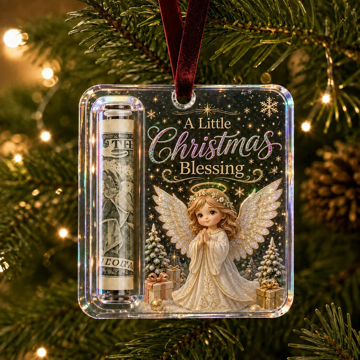 MerryMoney – Christmas Cash Keepsake Ornament