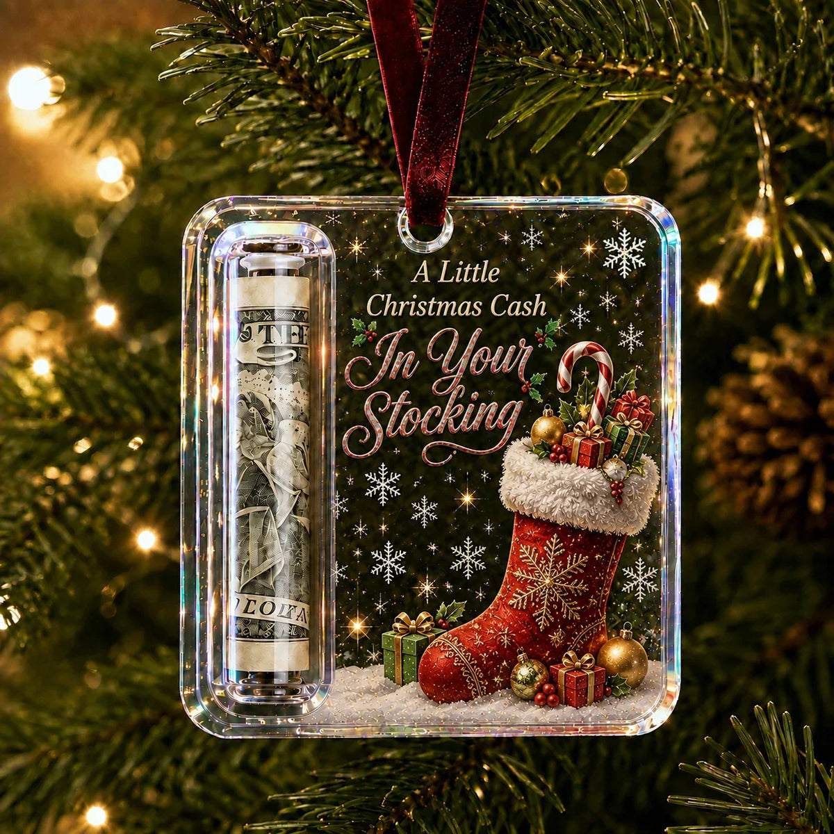 MerryMoney – Christmas Cash Keepsake Ornament