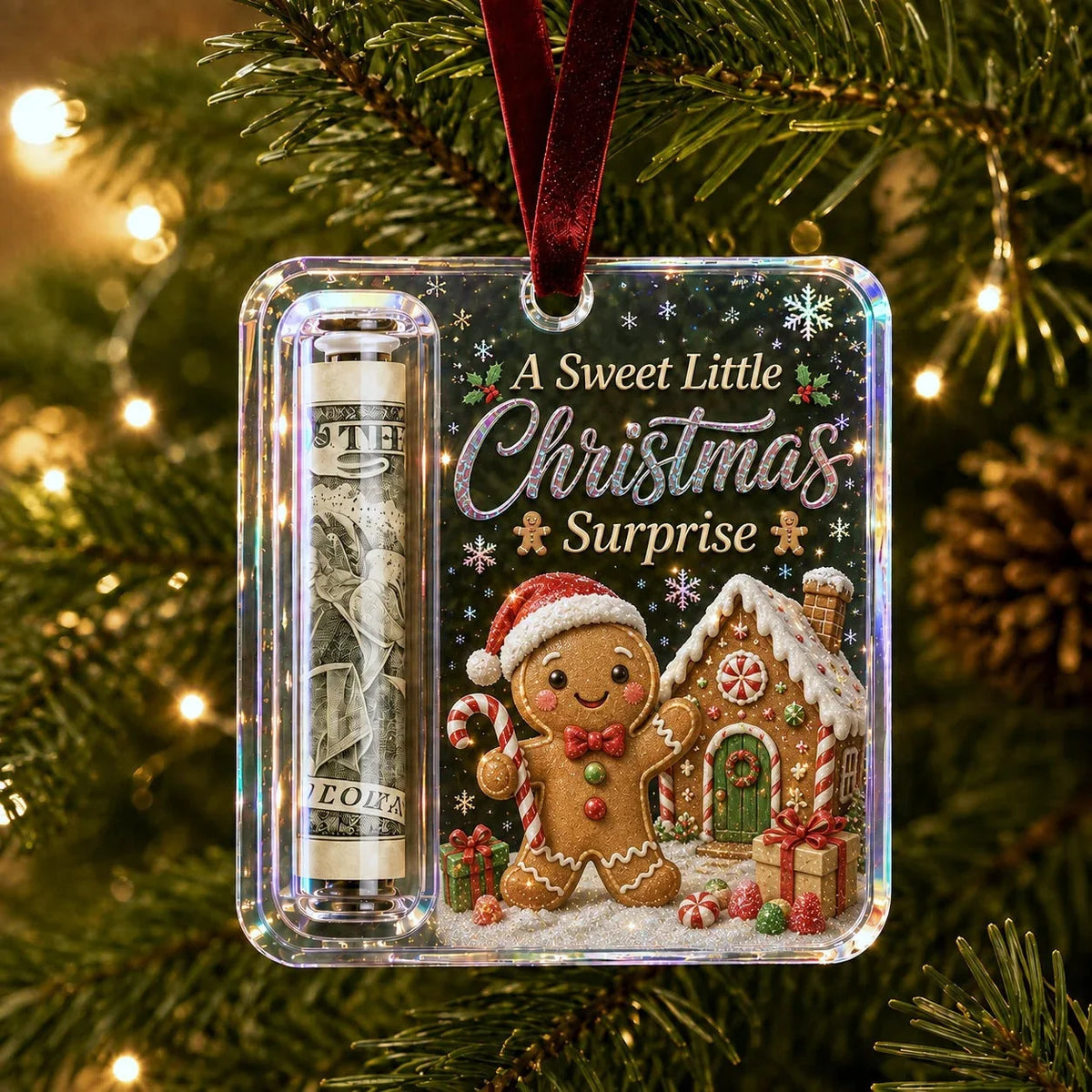 MerryMoney – Christmas Cash Keepsake Ornament