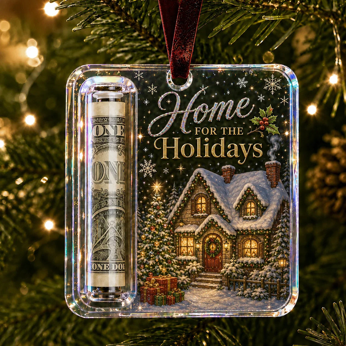 MerryMoney – Christmas Cash Keepsake Ornament