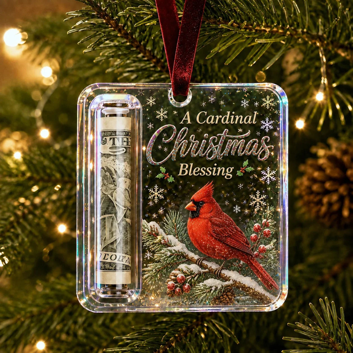 MerryMoney – Christmas Cash Keepsake Ornament