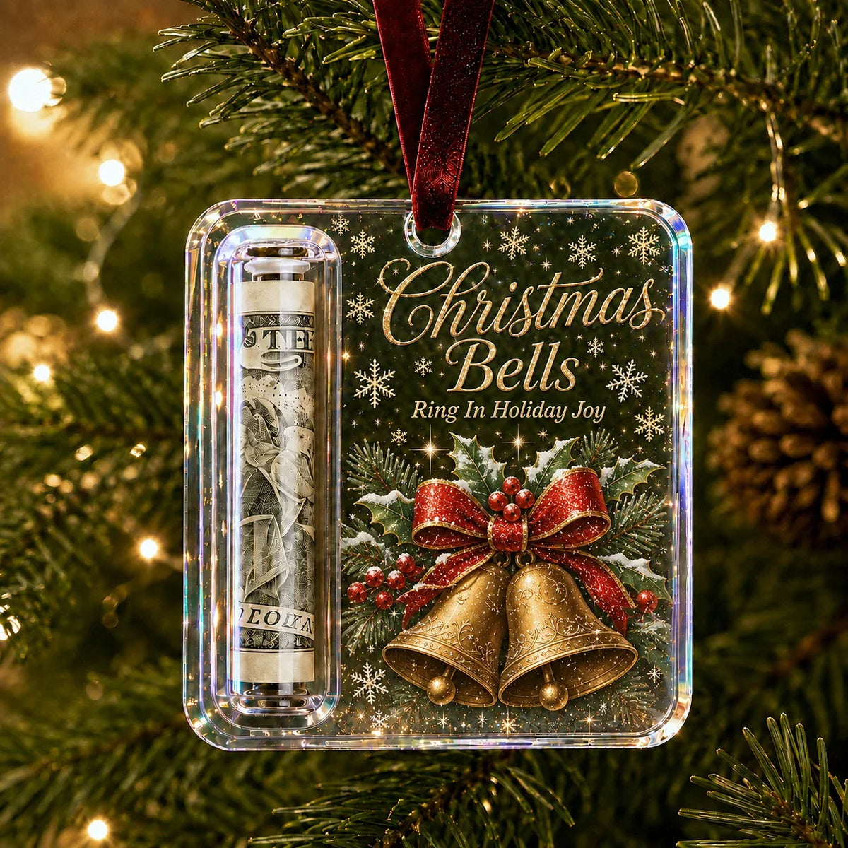 MerryMoney – Christmas Cash Keepsake Ornament