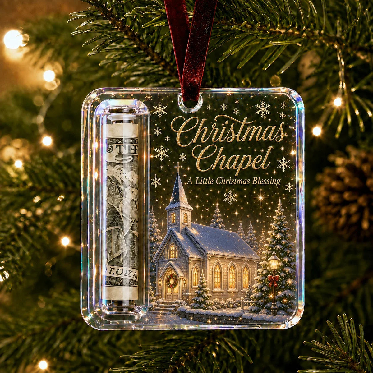 MerryMoney – Christmas Cash Keepsake Ornament